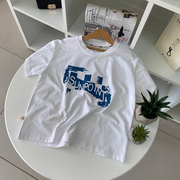 Футболка "Sunpo" Белый 9087, 92, Fashion kids, Белый, Для мальчиков, Лето, 122 9087 фото