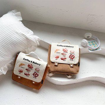 Сумка рюкзак "Coffee" Коричневый 4134, Коричневый, Девочка 4134 фото