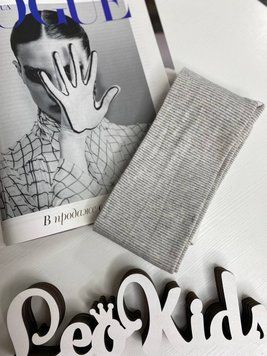 Легинсы для девочки в полоску , Bambini, Серый, Для девочек, Весна Осень, 80 00000008584 фото