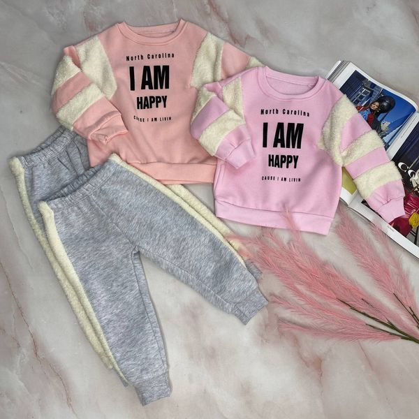 Теплый костюм комплект на девочку Розовый 374, 165, Baby Lux , Розовый, Девочка, Зима, 104 374 фото