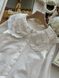 Блуза на девочку с кружевным воротником Белый 5068, 2, CCJ-FASHION, Белый, Для девочек, Весна Осень, 140 5068 фото 3