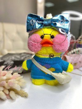 Игрушка "Lalafanfan" с одеждой (кофта, повязка, сумка + очки) Желтая 9020, 217, Bambini, Жёлтый, Унисекс 9020 фото