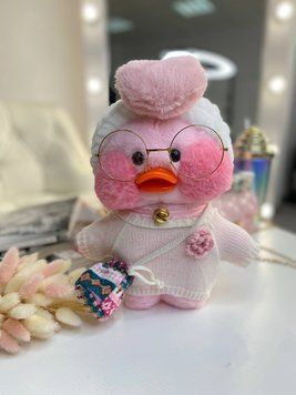 Игрушка "Lalafanfan" с одеждой (кофта, повязка, сумка + очки) Розовая 9004, 212, Bambini, Розовый, Унисекс 9004 фото