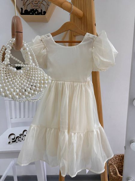 Платье фатиновое Молочный 313119, 76, babala kids, Молочный, Для девочек, Лето, 140 313119 фото