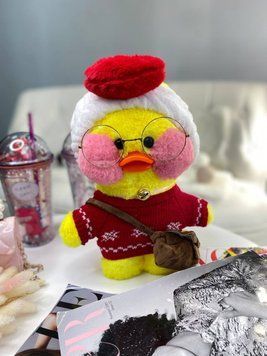 Игрушка "Lalafanfan" с одеждой (кофта, повязка, сумка + очки) Желтая 9032, 219, Bambini, Жёлтый, Унисекс 9032 фото